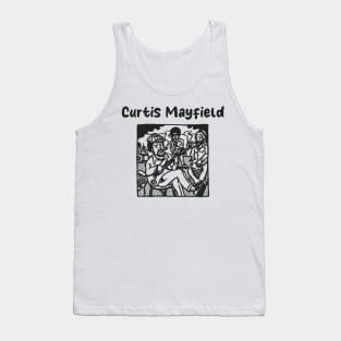 curtis ll reggae jaming Tank Top